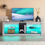 Mobile TV con Luci LED, Consolle da 63" per TV fino a 70"