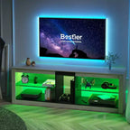 Mobile TV con Luci LED, Consolle da 63" per TV fino a 70"