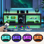 Mobile TV con Luci LED, Consolle da 63" per TV fino a 70"