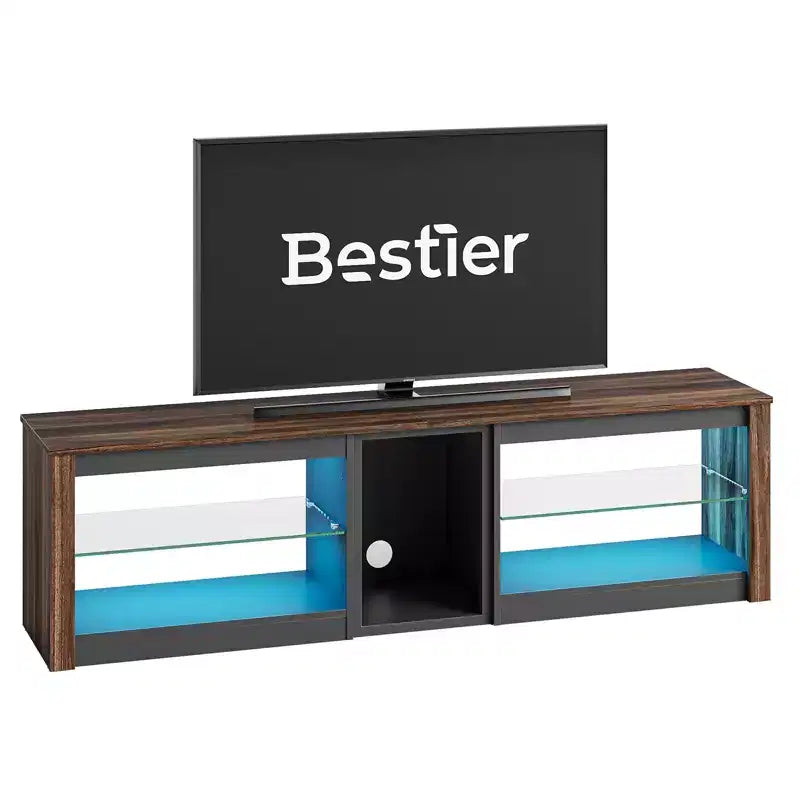 Mobile TV con Luci LED, Consolle da 63" per TV fino a 70"