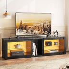 Mobile TV con Luci LED, Consolle da 63" per TV fino a 70"