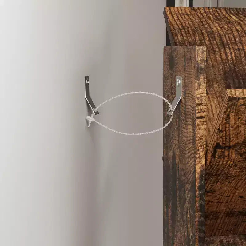 Libreria marrone a forma di albero, a 9 ripiani con cassetto, per 1 persona